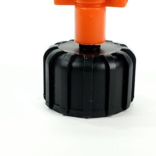 Super Products RAINNY-M 200 หัวมินิสปริงเกลอร์ +ฝาครอบเกลียวใน 1/2นิ้ว. สีส้ม 200ลิตร/ชม. (แพ็ค5)