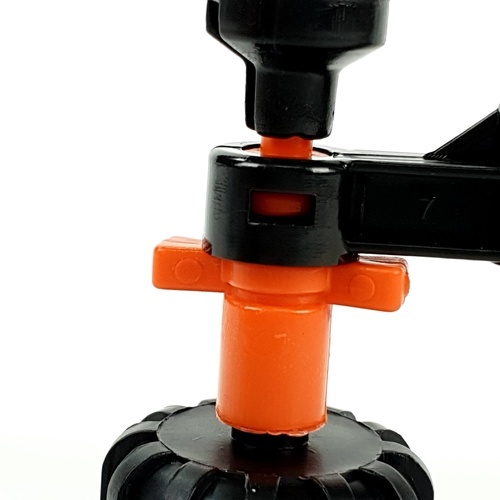 Super Products RAINNY-M 200 หัวมินิสปริงเกลอร์ +ฝาครอบเกลียวใน 1/2นิ้ว. สีส้ม 200ลิตร/ชม. (แพ็ค5)