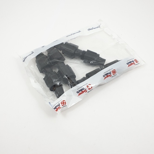 Super Products SNC 36 ข้อต่อกลางเทปน้ำพุ่ง พร้อมฝาล็อคเทป (5 ตัว/แพ็ค)