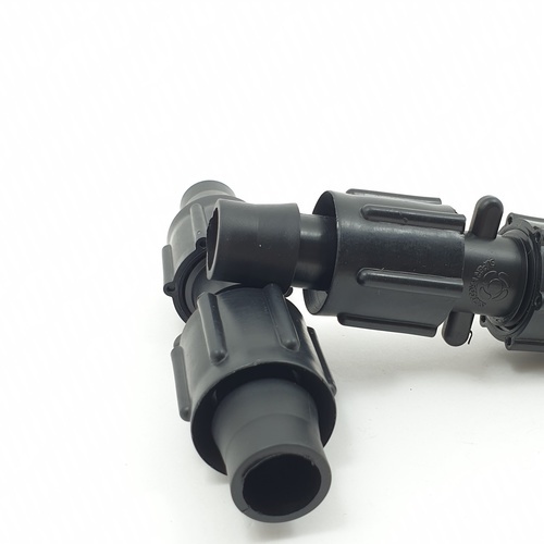 Super Products SNC 36 ข้อต่อกลางเทปน้ำพุ่ง พร้อมฝาล็อคเทป (5 ตัว/แพ็ค)