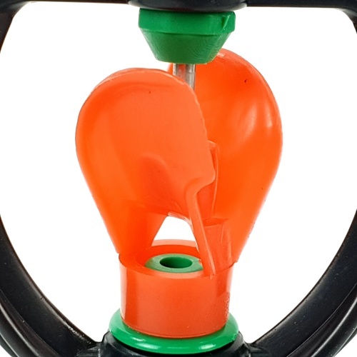 Super Products SF-4 หัวสปริงเกลอร์แกนสเตนเลส รุ่นโครงหมุน (10 หน่วย/แพ็ค)