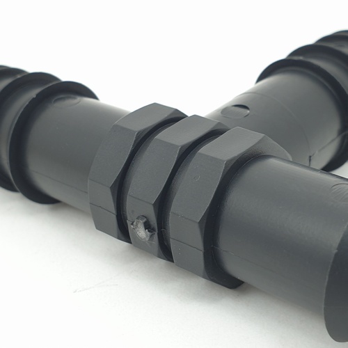 Super Products TE 20 ข้อต่อสามทาง 20 มม. (10 ตัว/แพ็ค)