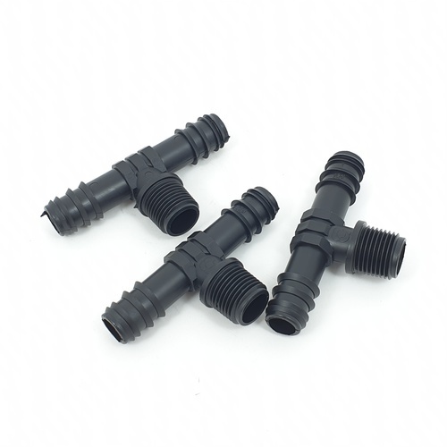 Super Products TM สามทางแปลง เกลียวนอก 20 x 1/2 x 20 (10 ตัว/แพ็ค)