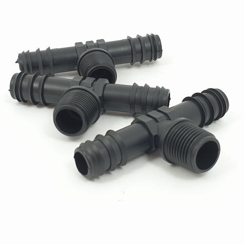 Super Products TM สามทางแปลง เกลียวนอก 20 x 1/2 x 20 (10 ตัว/แพ็ค)