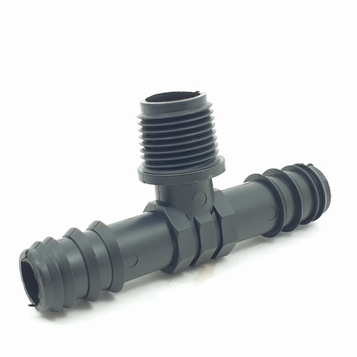 Super Products TM สามทางแปลง เกลียวนอก 20 x 1/2 x 20 (10 ตัว/แพ็ค)