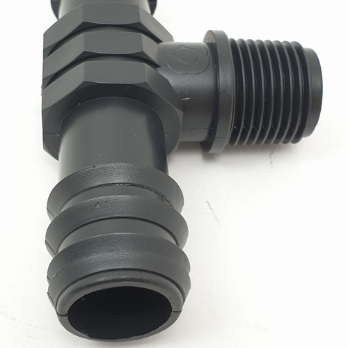 Super Products TM สามทางแปลง เกลียวนอก 25 x 1/2 x 25 (10 ตัว/แพ็ค)