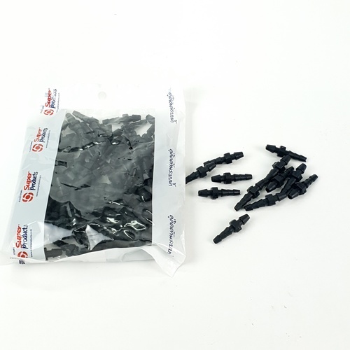 Super Products M 1 ข้อต่อสายมินิสปริงเกลอร์ (100 ตัว)