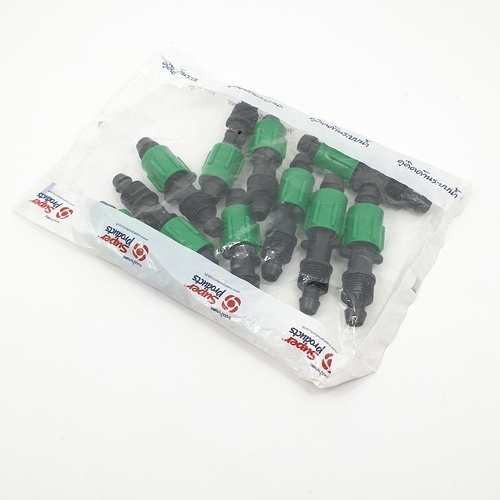 Super Products NT PVC ข้อต่อแยกท่อพีวีซี พร้อมฝาล็อคเทป (10 ตัว/แพ็ค)