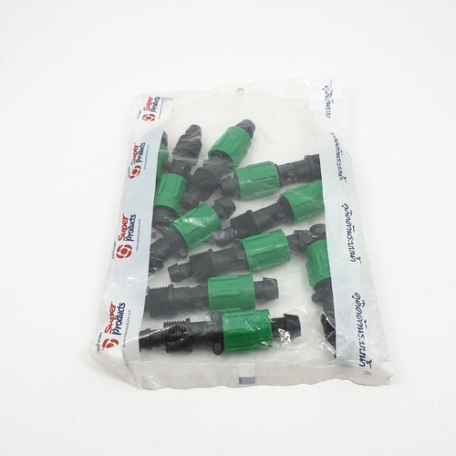 Super Products NT PVC ข้อต่อแยกท่อพีวีซี พร้อมฝาล็อคเทป (10 ตัว/แพ็ค)