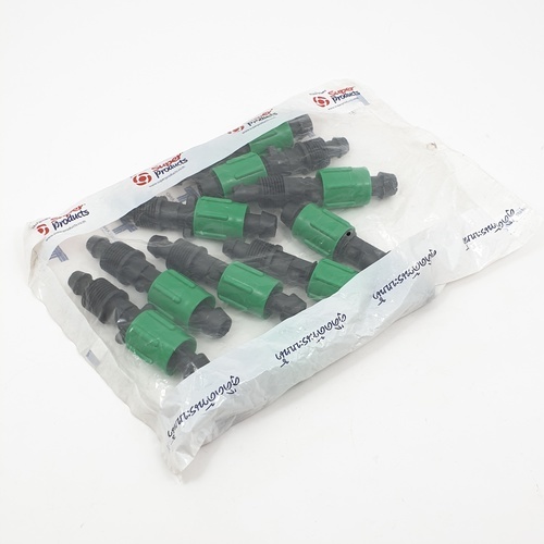 Super Products NT PVC ข้อต่อแยกท่อพีวีซี พร้อมฝาล็อคเทป (10 ตัว/แพ็ค)