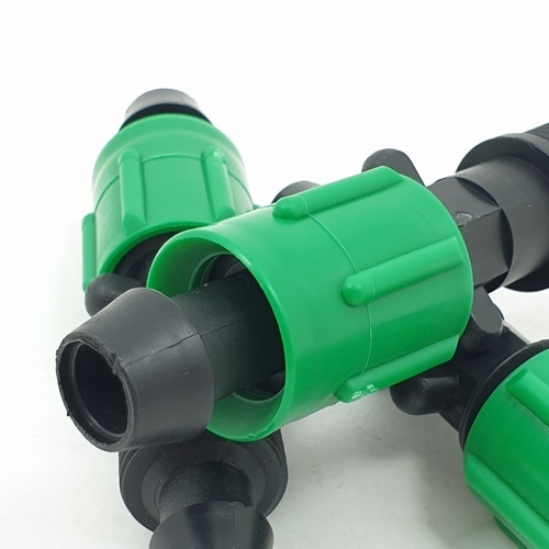 Super Products NT PVC ข้อต่อแยกท่อพีวีซี พร้อมฝาล็อคเทป (10 ตัว/แพ็ค)