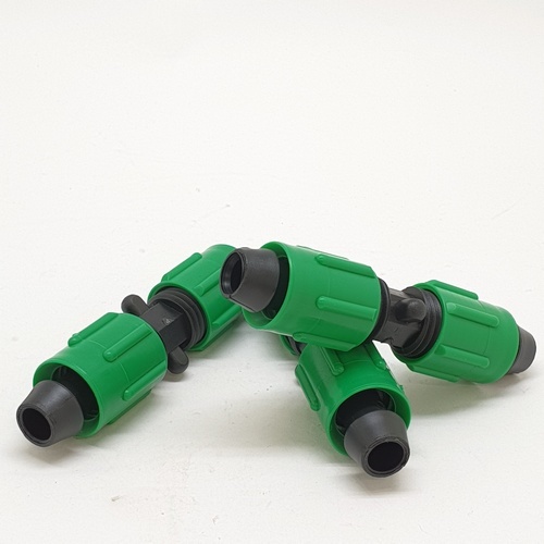 Super Products NC 165 ข้อต่อกลาง พร้อมฝาล็อคเทป (10 ตัว/แพ็ค)