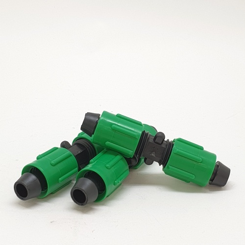 Super Products NC 165 ข้อต่อกลาง พร้อมฝาล็อคเทป (10 ตัว/แพ็ค)