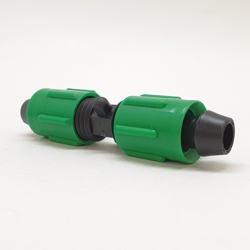 Super Products NC 165 ข้อต่อกลาง พร้อมฝาล็อคเทป (10 ตัว/แพ็ค)