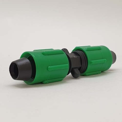 Super Products NC 165 ข้อต่อกลาง พร้อมฝาล็อคเทป (10 ตัว/แพ็ค)