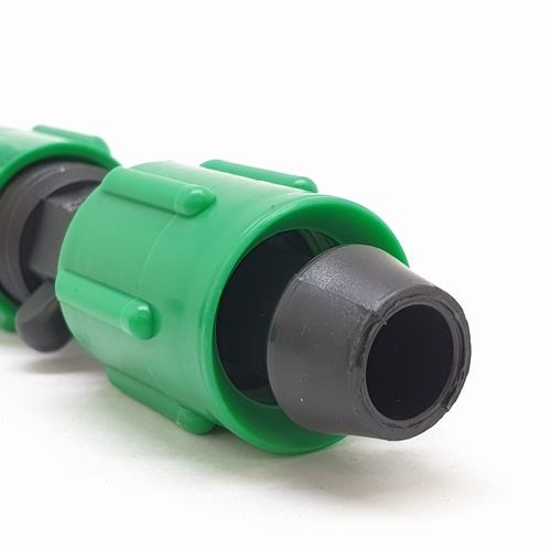 Super Products NC 165 ข้อต่อกลาง พร้อมฝาล็อคเทป (10 ตัว/แพ็ค)