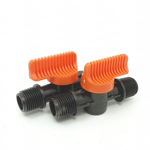 Super Products LV12 วาล์วเกลียวสองข้าง ขนาด 1/2 นิ้ว (5 ตัว/แพ็ค)