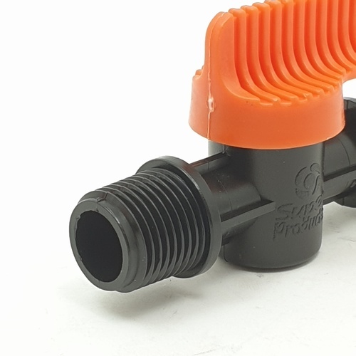 Super Products LV12 วาล์วเกลียวสองข้าง ขนาด 1/2 นิ้ว (5 ตัว/แพ็ค)