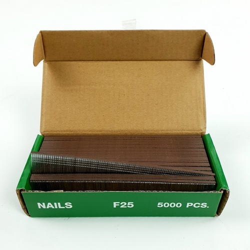 KING ตะปูปืนลมขาเดี่ยวยิงไม้ 25mm.รุ่น F25 5000นัด สีเขียว