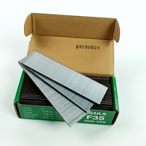 KING ตะปูปืนลมขาเดี่ยวยิงไม้ 35mm.รุ่น F35 5000นัด สีเขียว