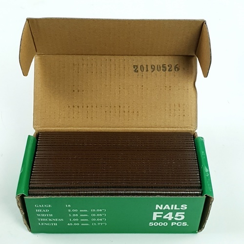 KING ตะปูปืนลมขาเดี่ยวยิงไม้ 45mm.รุ่น F45 5000นัด สีเขียว