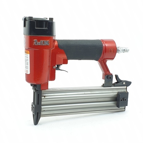 REDKING ปืนลมยิงตะปูขาเดี่ยว รุ่น F50 สีแดง-ดำ