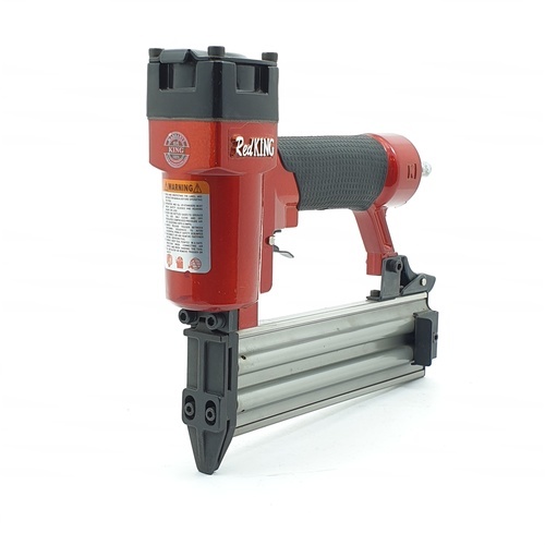 REDKING ปืนลมยิงตะปูขาเดี่ยว รุ่น F50 สีแดง-ดำ