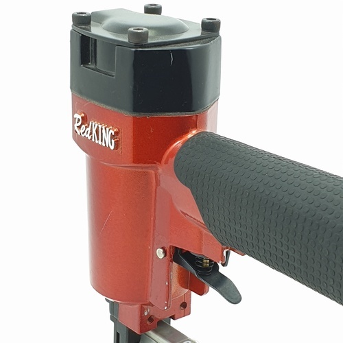 REDKING ปืนลมยิงตะปูขาเดี่ยว รุ่น F50 สีแดง-ดำ