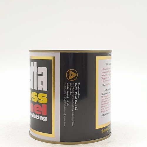 Delta สีเคลือบน้ำมัน เงา 700 กระป๋อง สีขาว