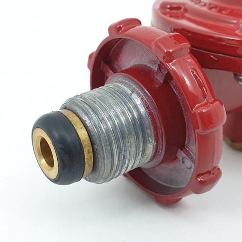 LUCKY FRAME หัวปรับแรงดันสูงพร้อมสาย L-323P สีแดง