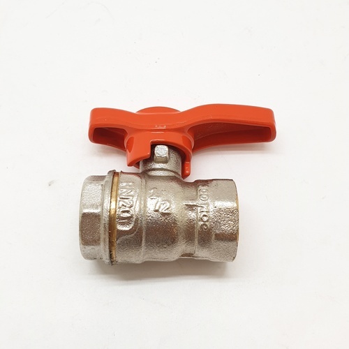 ANA บอลวาล์วทองเหลือง 1/2 (ก้านสั้น)