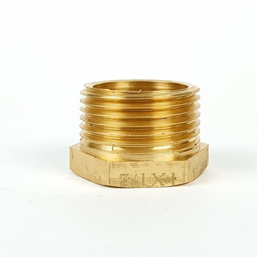 ANA ข้อต่อลดเหลี่ยมทองเหลือง 1x1/2 รุ่น TP-BU314