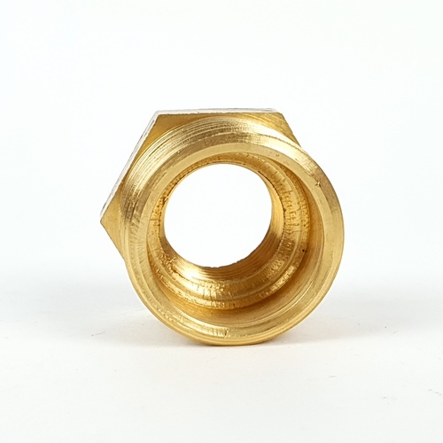 ANA ข้อต่อลดเหลี่ยมทองเหลือง 1x1/2 รุ่น TP-BU314