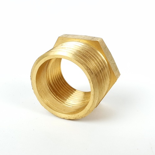 ANA ข้อต่อลดเหลี่ยมทองเหลือง 1x3/4 รุ่น TP-BU314