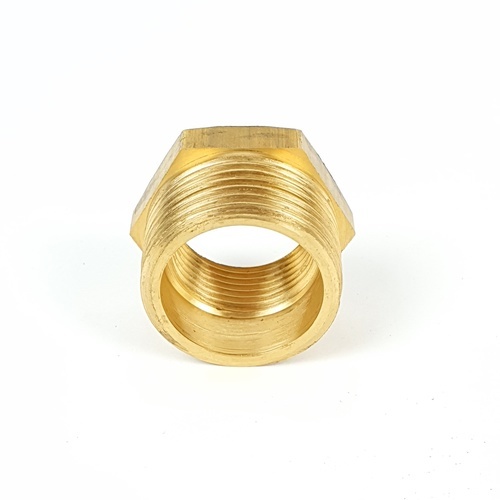 ANA ข้อต่อลดเหลี่ยมทองเหลือง 1x3/4 รุ่น TP-BU314