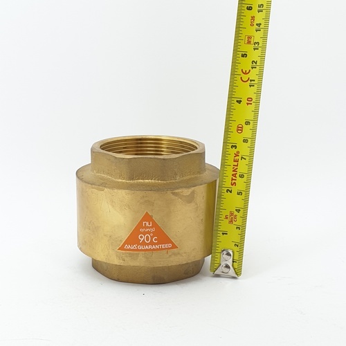 ANA เช็ควาล์วสปริงทองเหลือง 2 สปริงสเตนเลส รุ่น BC