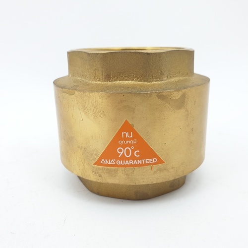 ANA เช็ควาล์วสปริงทองเหลือง 2 สปริงสเตนเลส รุ่น BC