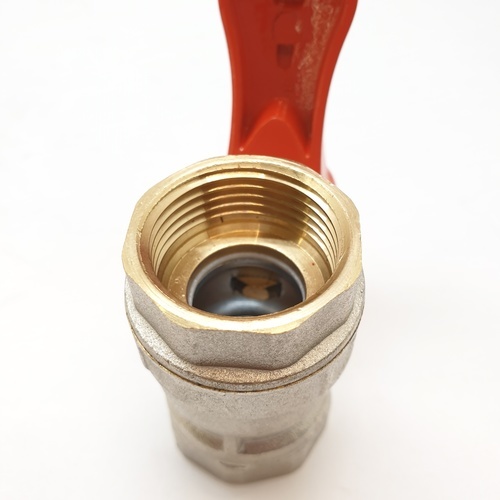 ANA บอลวาล์วทองเหลือง รูบี๊ก 3/4 รุ่น BV114 ด้ามสีส้ม