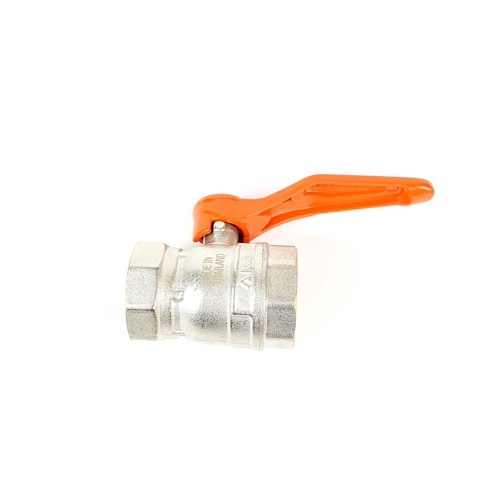 ANA บอลวาล์วทองเหลือง รูบี๊ก 1 รุ่น BV 114 ด้ามสีส้ม