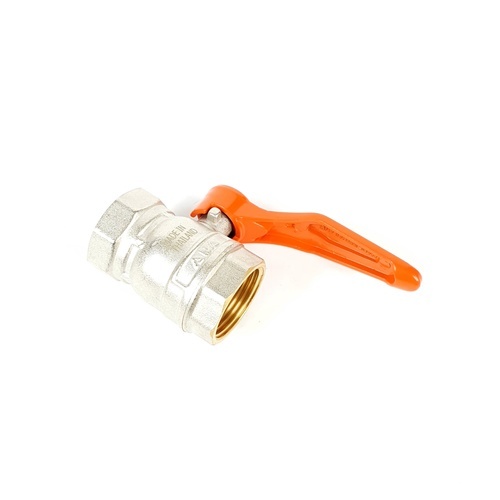 ANA บอลวาล์วทองเหลือง รูบี๊ก 1 รุ่น BV 114 ด้ามสีส้ม