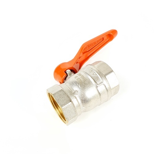 ANA บอลวาล์วทองเหลือง รูบี๊ก 1 รุ่น BV 114 ด้ามสีส้ม