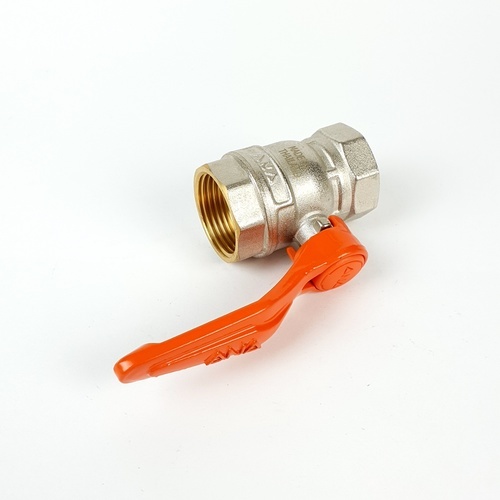 ANA บอลวาล์วทองเหลือง รูบี๊ก 1 รุ่น BV 114 ด้ามสีส้ม