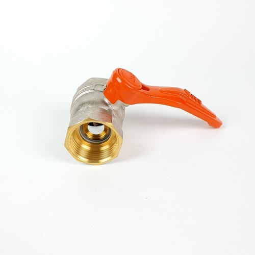 ANA บอลวาล์วทองเหลือง รูบี๊ก 1 รุ่น BV 114 ด้ามสีส้ม