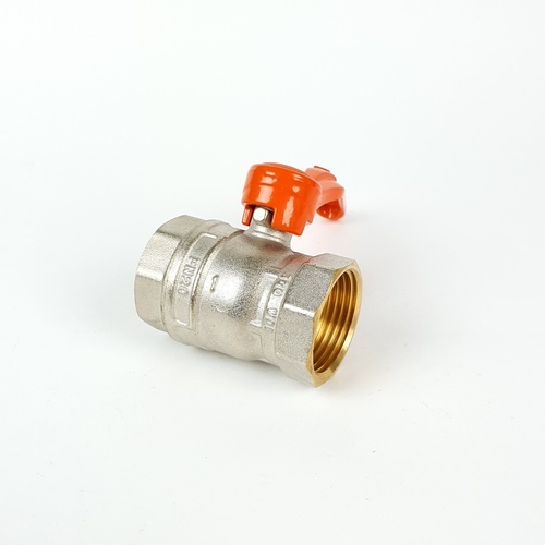 ANA บอลวาล์วทองเหลือง รูบี๊ก 1 รุ่น BV 114 ด้ามสีส้ม