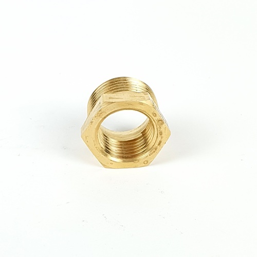 ANA ข้อต่อลดเหลี่ยมทองเหลือง ผผ. 3/4x1/2