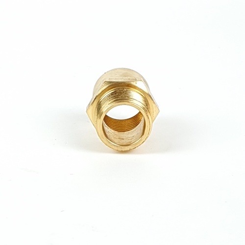 ANA ข้อต่อตรงทองเหลืองหกเหลี่ยม ผม. 1/2