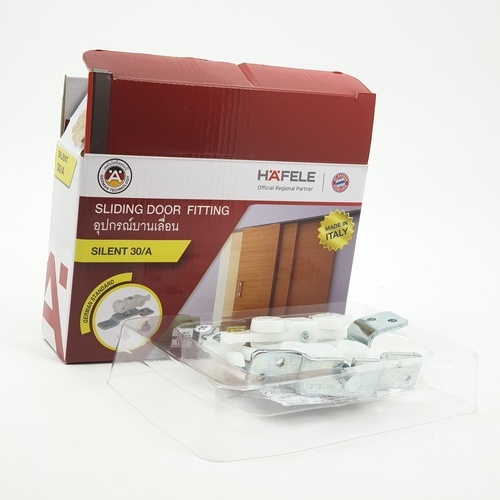 HAFELE อุปกรณ์บานเลื่อน รุ่นไซเลนท์ 30/A รุ่น 499.72.045