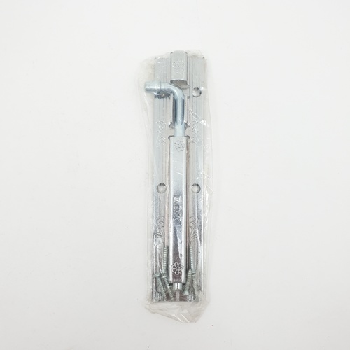 DDK กลอนทั่วไปเหล็ก 6 สีโครเมี่ยม ลายดอกไม้ No.1663CR