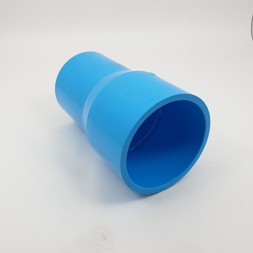 SCG ข้อต่อตรงลด หนา 3x2 1/2(80x65) ชั้น 13.5 สีฟ้า