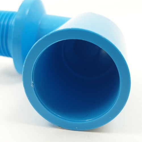 SCG ข้องอ 90 เกลียวนอก หนา 1/2(18) ชั้น 13.5  สีฟ้า